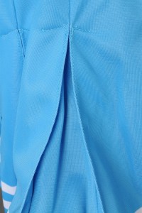 CH201 Mass Customized Sleeveless Waist Dress Cheerleading Dress Fashion Cheerleading Dress Cheerleading Dress Shop Blue  glee cheerios uniform  gladiator cheer skirt detail view-1